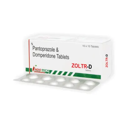 PANTOPRAZOLE-40 MG, DOMPERIDONE 10 MG (ALU ALU) (ZOLTR-D)